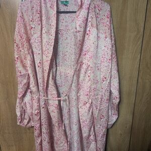 Dip Pink Floral Women's Robe